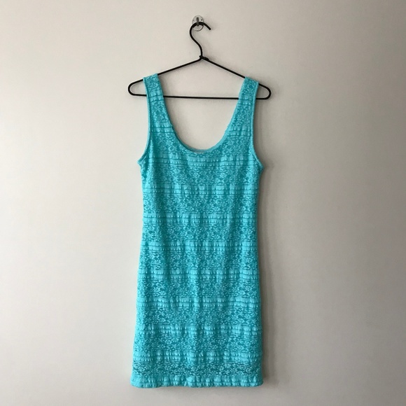 Forever 21 mint lace bodycon dress - Picture 3 of 8